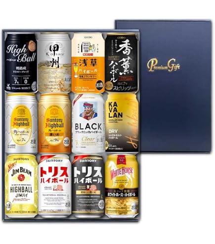 Amazon.co.jp: ハイボール サワー 350ml×12本飲み比べセット 居酒屋系